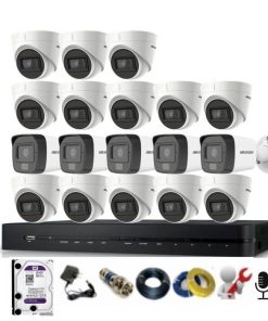 18 Camera Hikvision có mic thu âm thanh