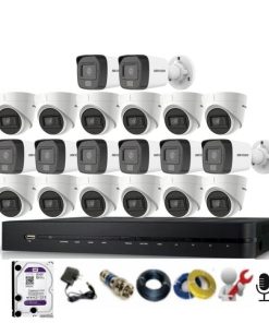 20 Camera Hikvision có mic thu âm thanh