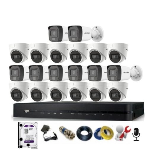 20 Camera Hikvision có mic thu âm thanh