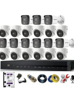 21 Camera Hikvision có mic thu âm thanh