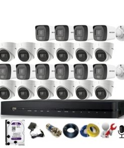 22 Camera Hikvision có mic thu âm thanh