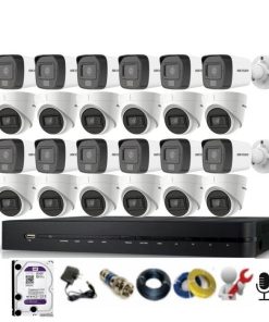 24 Camera Hikvision có mic thu âm thanh