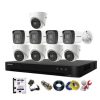 Trọn Bộ 9 Camera 4K Hikvision 2 bo 9 camera hikvision 8 mp 4k