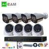 Bộ 8 camera AI-Cam 5.0MP full Color PoE có mic