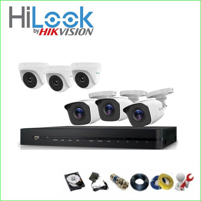 Bộ 6 Mắt Camera Hilook 2.0Mpx