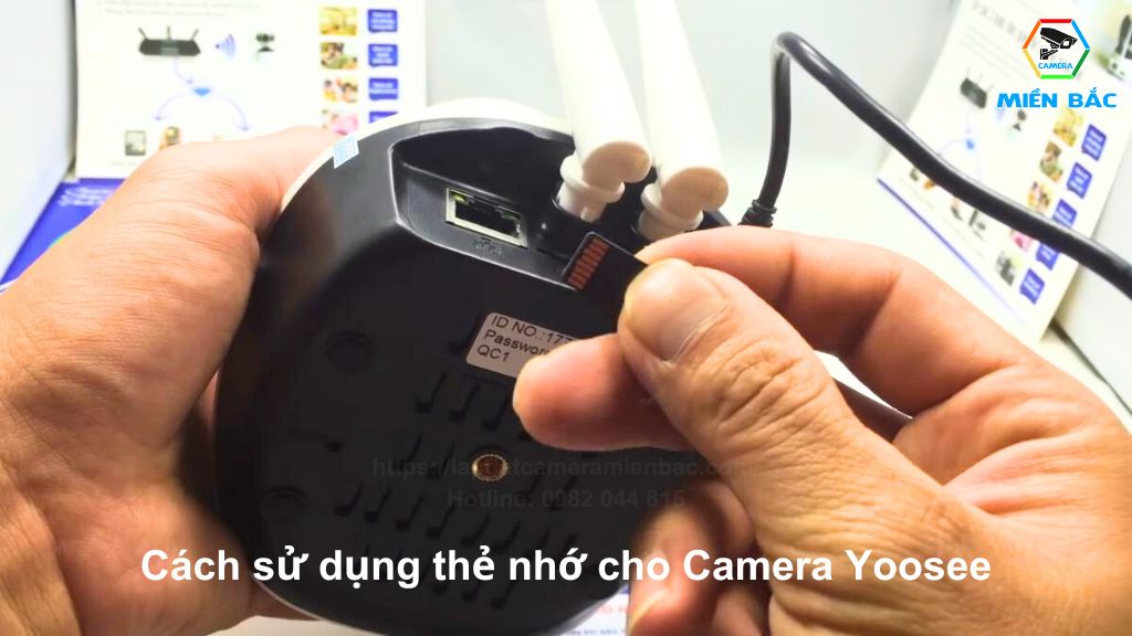 Cách sử dụng thẻ nhớ cho Camera Yoosee