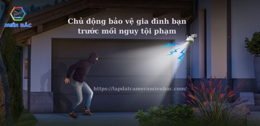 Camera Ezviz CS-C8W-A0-1F4WKFL chủ động cảnh báo trước nguy cơ bị xâm nhập