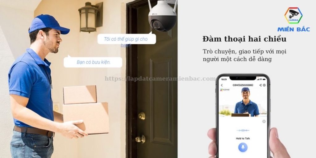 Giao tiếp 2 chiều từ bất cứ nơi đâu