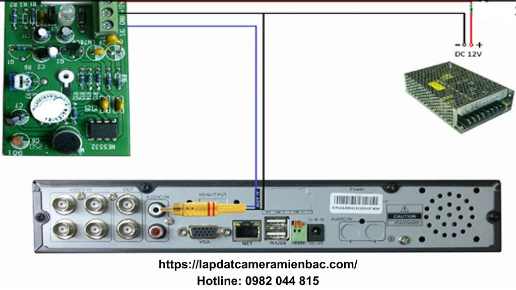 Lắp mic cho Camera Dahua ảnh 4