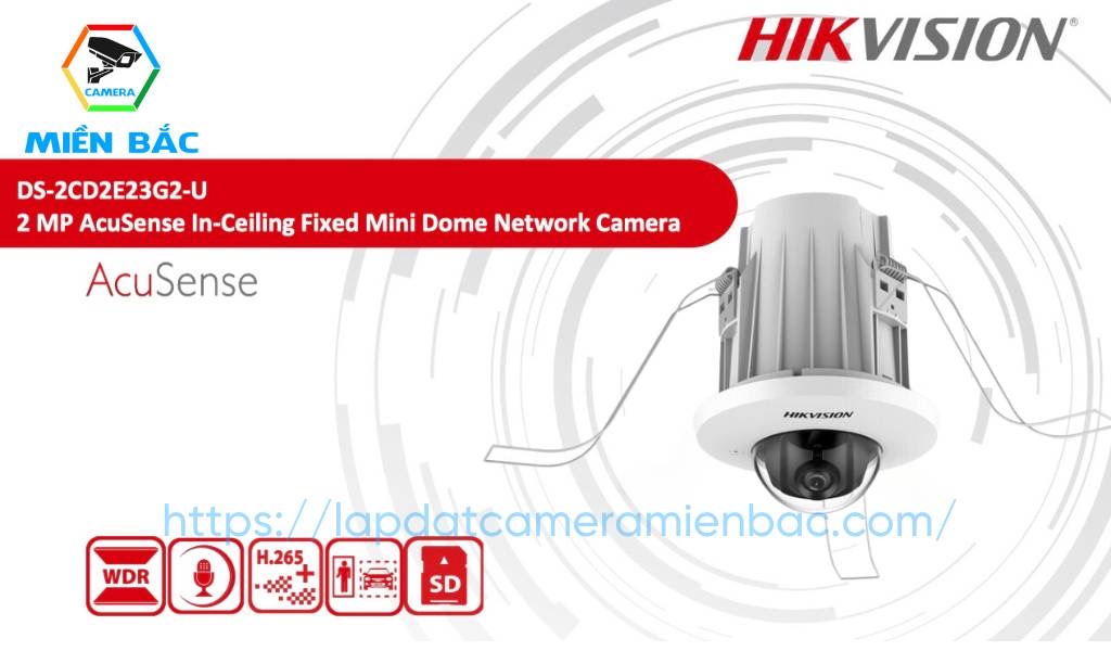 Tính năng camera Hikvision DS-2CD2E23G2-U