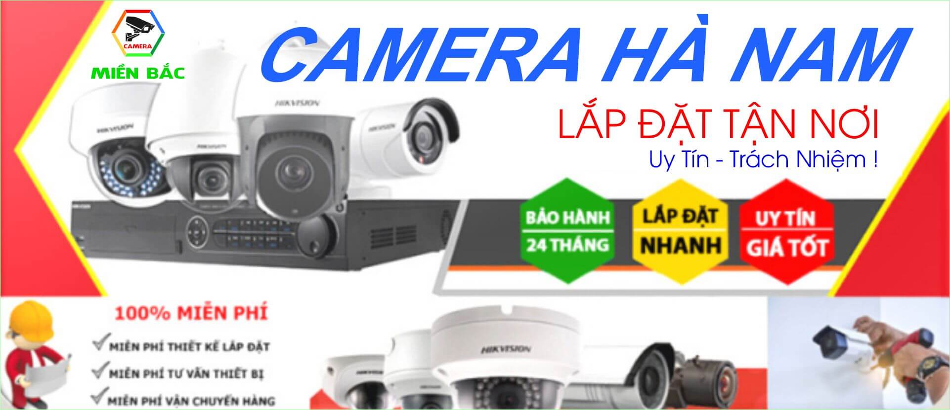 Lắp đặt camera tại Hà Nam