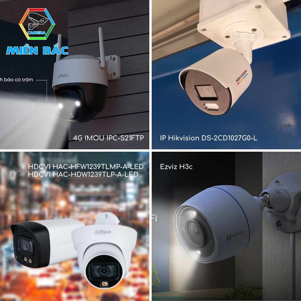 Phân loại các camera có màu ban đêm