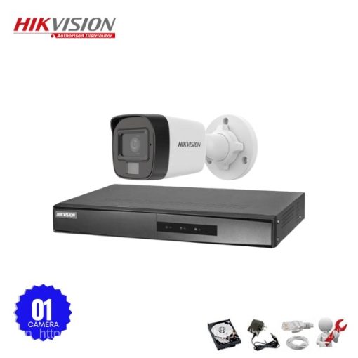 Bộ 1 Camera IP Hikvision 2.0MP có Mic thu âm