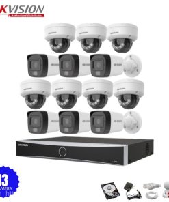 Bộ 13 Camera IP Hikvision 2.0MP có Mic