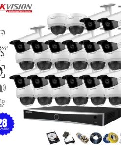 Bộ 28 Camera IP POE Hikvision 8.0MP