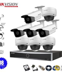 Bộ 8 Camera IP POE Hikvision 8.0MP