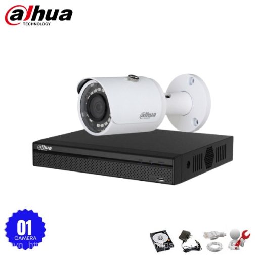 Bộ 1 Camera IP Dahua 4.0MP Quad HD 2K+