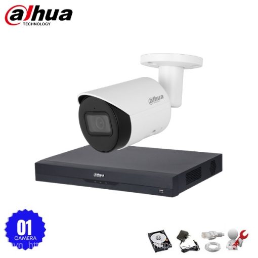 Bộ 1 Camera IP Dahua 8.0MP Ultra HD 4K