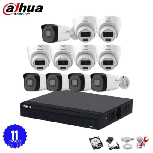 Bộ 11 Camera IP Dahua 2.0MP - Full HD 1080P