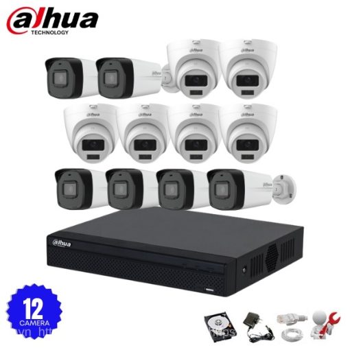 Bộ 12 Camera IP Dahua 2.0MP - Full HD 1080P