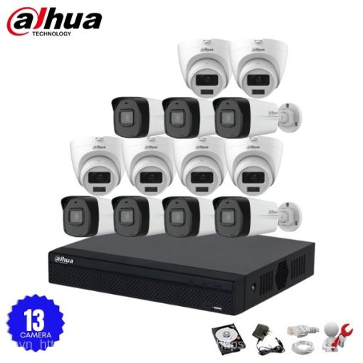 Bộ 13 Camera IP Dahua 2.0MP - Full HD 1080P