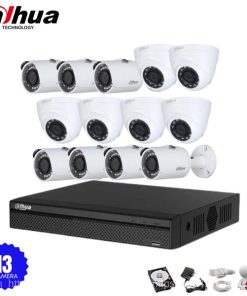 Bộ 13 Camera IP Dahua 4.0MP Quad HD 2K+