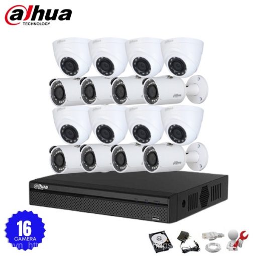 Bộ 16 Camera IP Dahua 4.0MP Quad HD 2K+