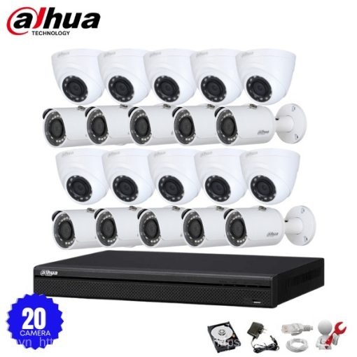 Bộ 20 Camera IP Dahua 4.0MP Quad HD 2K+