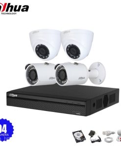 Bộ 4 Camera IP Dahua 4.0MP Quad HD 2K+