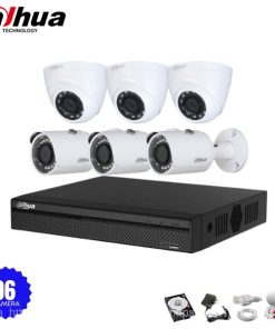 Bộ 6 Camera IP Dahua 4.0MP Quad HD 2K+