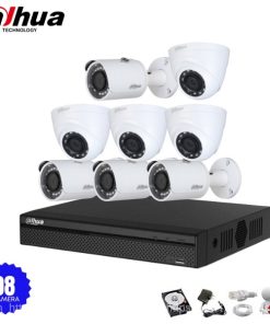 Bộ 8 Camera IP Dahua 4.0MP Quad HD 2K+