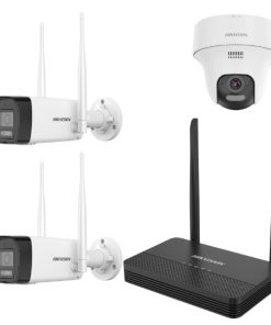 Bộ KIT WIFI 3 camera 4MP - Mix Trong Nhà Và Ngoài Trời