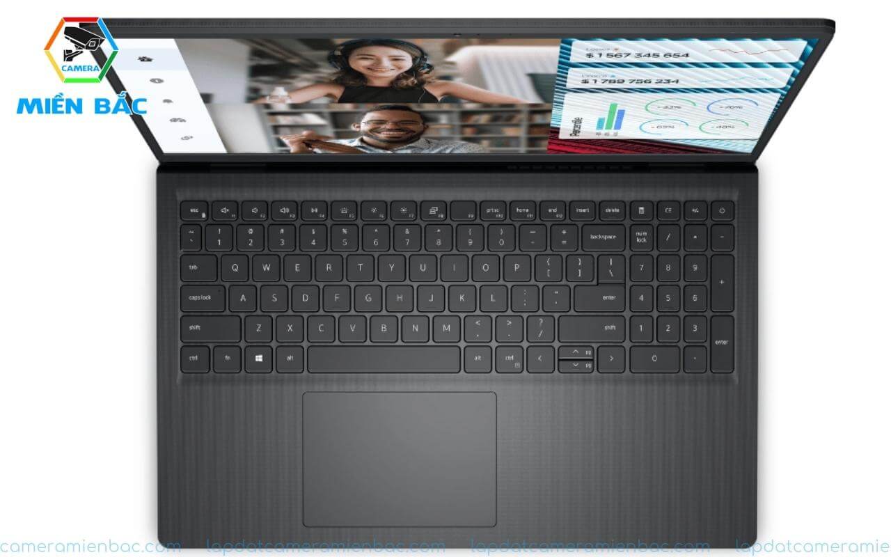 Bàn phím và Touchpad của Laptop 3520 mang đến trải nghiệm mượt mà
