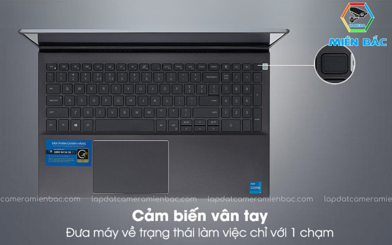 Laptop Dell Vostro 5502 core i5 - 1135G7 8 Bàn phím và Touchpad nổi bật của laptop Dell Vostro 5502