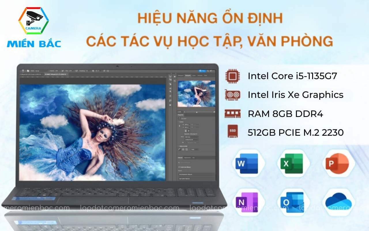 Dell Vostro 3520 mang đến cho người dùng cấu hình cao