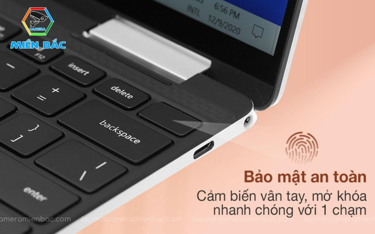 Laptop Dell XPS 13 9310 2in1 Core i7 - 1165G7 9 Dell XPS 9310 2in1 mang đến khả năng bảo mật vượt trội