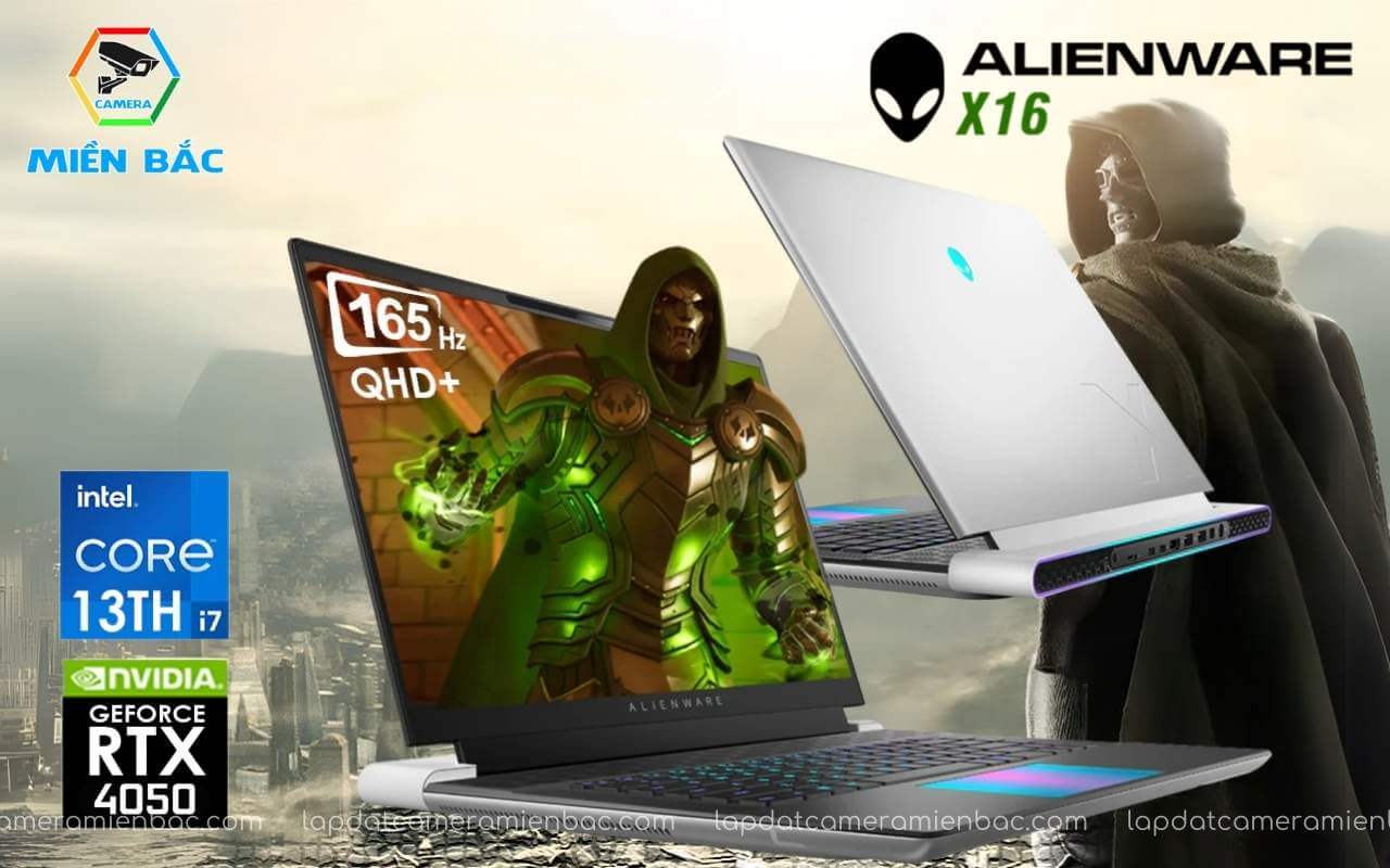 Laptop Dell Alienware x16 Core I7 - 13620H 5 Laptop Dell Alienware X16 sở hữu hiệu năng mạnh mẽ