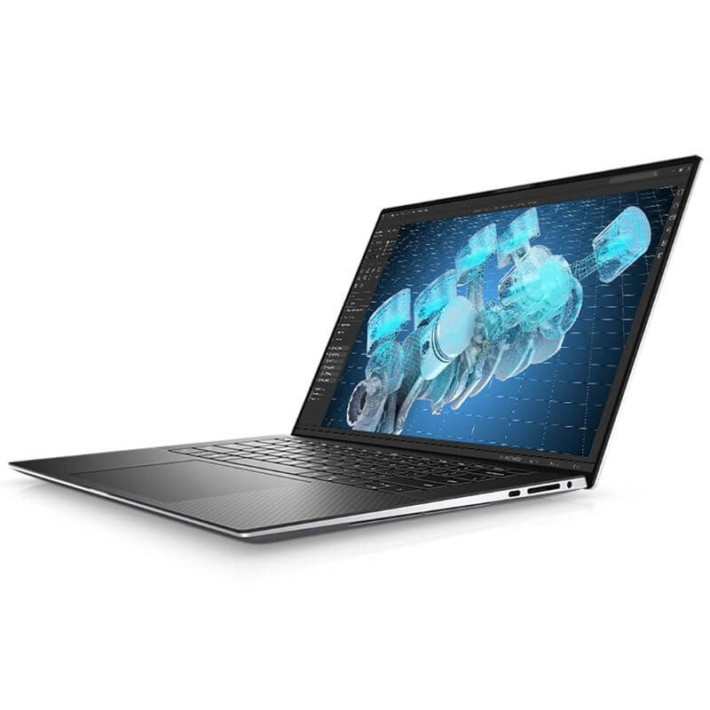 Laptop Dell Precision 5550 Core i7 - 10750H (2020) 5 Laptop Dell Precision 5550 mặt trước bên phải
