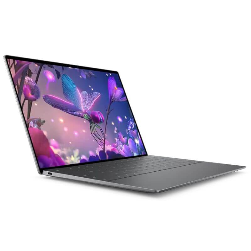Laptop Dell XPS 13 Plus mặt trước bên trái Laptop Dell XPS 13 Plus mặt trước bên trái
